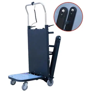 Carretilla de Plataforma para Subir Escaleras con 4 Ruedas, Manual y Automática, con Estructura de Hierro, para un Transporte Fácil y Conveniente de Mercancías a lo Alto, CL-PL-0 - Product Image 3