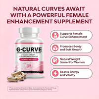 Cápsulas para Aumento de Glúteos con Maca para Glúteos Voluminosos, Marca Privada, Cápsulas para Agrandar Caderas y Trasero