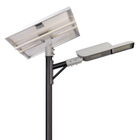 Panneau solaire monocristallin JN-100W (200W/18V) avec détecteur de mouvement LED à micro-ondes, étanche IP66, éclairage extérieur pour routes et jardins