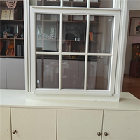 Fenêtre extérieure coulissante en alliage d'aluminium résistante aux intempéries, finition thermolaquée durable, insonorisée, réduction du bruit, cuisine, salle de bain