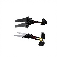 Pedales de Kayak Personalizables de Fábrica con 15 Años de Experiencia, Resistentes a la Corrosión, Antideslizantes, Material de Casco de HDPE y PC, Canoa