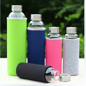 Hot Selling Tea <b>Infuser</b> 360ml Portable Glass Drinking Water Bottle With Filter - Product Image 2