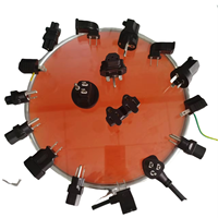 Cordon d'alimentation secteur HF 3 broches avec prise trèfle adaptateur électrique inserts de prise PC moules d'adaptateur de prise électrique britannique