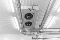 Conteneur de 20 pieds, chambre froide mobile alimentée par énergie solaire, avec moteur automatique, pour la conservation de la viande, des fruits de mer et de la volaille