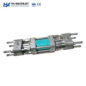 Intensificateur OEM 87K Assy YH 014623-1 avec plongeurs en céramique compatibles avec les pompes de grandes marques Waterjet - Product Image 3