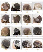 Perruque médicale complète en polyskin à base mono, sur mesure, petite et grande taille, sans colle, invisible, en cheveux humains européens et chinois