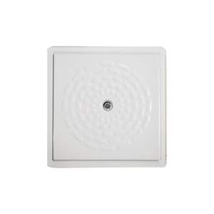 Receveur de douche au sol 80x80cm en résine de verre, équipement de sécurité pour salle de bain - Product Image 1