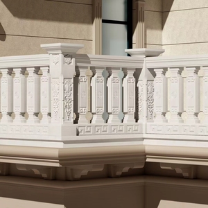 2025 produit ménager extérieur décoratif béton garde-corps moule main courante côté colonne moule à vendre - Product Image 6