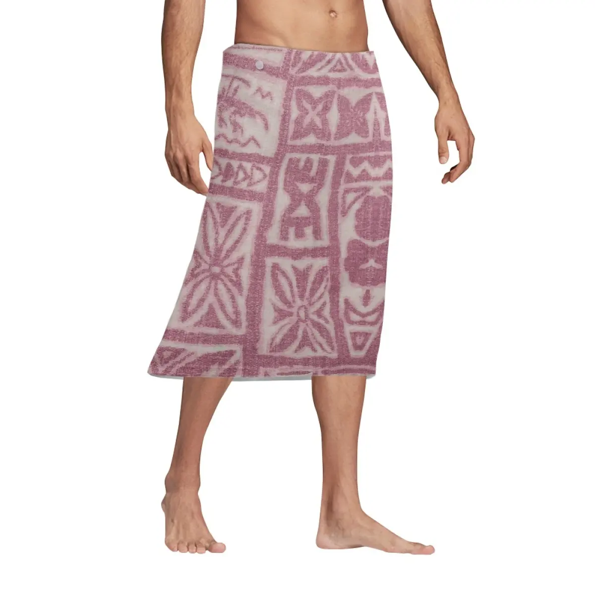 Grosir Pakaian Pantai Sarung Hawaii Geometris Bunga Tropis Sarung Pareo Gaun Cetak Sesuai Permintaan Musim Panas Sarung Beachwear Pareo