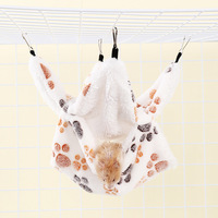 Sugar Glider Thermique Double Couche Hamac Suspendu Petit Hamac pour Animaux de Compagnie Sac de Couchage Suspendu pour Écureuils