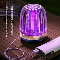 Piège à moustiques électrique rechargeable USB à lumière UV automatique pour usage extérieur et domestique, modèle M8