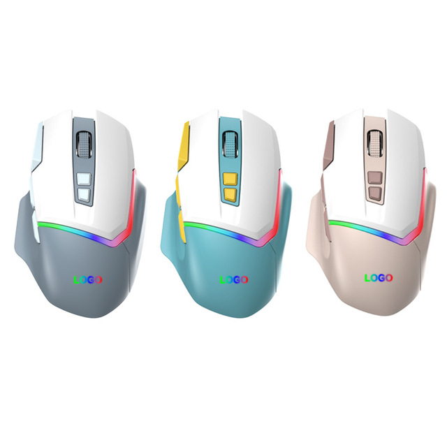 New Style RGB Backlight 7200 DPI 8 Buttons Wired Gaming Mouse USB Type-C Ergonomic Design for Shooter Games Office Use-in Stock