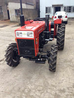 Rouleau de construction en acier à outils de type treuil tracté par tracteur