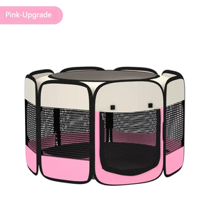 Corralito para Mascotas, Perros y Gatos, Transpirable, Ecológico, Azul y Negro, con Marco de Plástico para Reptiles y Animales Pequeños, Uso en Interiores - Product Image 5