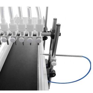 3-50ML Six Filling Head Bench Quantitative Peristaltic <b>Pump</b> Automatic Liquid Filling Bottle Machine - Product Image 3
