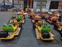 K1E MINI Kart électrique tout-terrain, buggy 500W, buggy électrique pour enfants avec double transmission, frein à disque, 36V