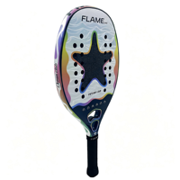 Raqueta de Tenis Playa de Fibra de Carbono 3K con Núcleo de EVA, Tamaño Juvenil, para Niños, Competitiva, OEM, Personalizada, Estándar ITF, de Fábrica