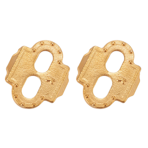 <span class=keywords><strong>Scarpe</strong></span> da Ciclismo 17034 in Rame Dorato Leggere 40g con Tacchette per Pedali <span class=keywords><strong>MTB</strong></span> Mountain Bike - Product Image 3