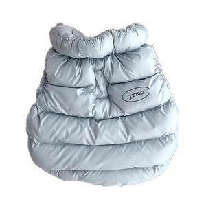 Chaleco Cálido de Invierno para Perros Pequeños, Estilo Yorkshire, Color Morandi, Ecológico, Moderno, de Algodón Sólido, Clásico, Ropa para Mascotas de Año Nuevo - Product Image 5