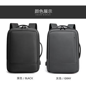 Business Stylish <b>15</b>-16 <b>Inch</b> USB Charging <b>Laptop</b> <b>Backpack</b> Waterproof and Expandable Capacity Multi-Purpose Design - Product Image 6