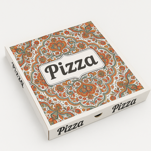 Venta al por mayor de papel para llevar biodegradable desechable impreso personalizado caja de embalaje de pizza tendencia forma cuadrada para alimentos de Vietnam - Product Image 4