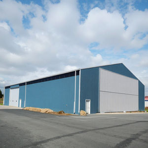 Переносное сборное здание из стальных конструкций, металлическое здание на заказ для склада, гаража и производственного помещения - Product Image 1