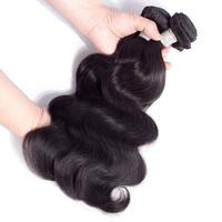 Extensiones de Cabello Humano Virgen Natural, Ondulado, en Paquetes, Color Natural, 18-28 Pulgadas, Cutícula Alineada, Sin Enredos, Sin Caída