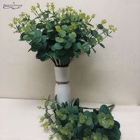 Dekorasi Batang Daun Eucalyptus Sutra Buatan IFG Wholesale untuk Halloween dan Hari Ayah