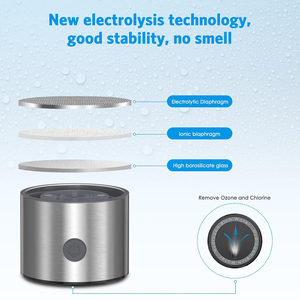 Precio <span class=keywords><strong>de</strong></span> Fábrica PUREFLOW Botella <span class=keywords><strong>de</strong></span> Agua Fría <span class=keywords><strong>de</strong></span> Hidrógeno Recargable por USB <span class=keywords><strong>de</strong></span> Vidrio <span class=keywords><strong>de</strong></span> 460 ml, 2000 ppb, Alto PPM, para Uso en Exteriores, Automóviles y Hogares - Product Image 2