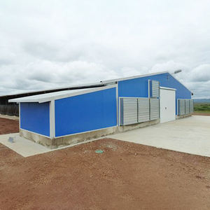 กรงชั้นบ้านไก่โครงสร้างเหล็กดีไซน์ทันสมัยสำหรับฟาร์มสัตว์ปีกไก่ - Product Image 5