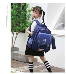 Rolling Cartoon Fashion Oxford Polyester <b>Backpack</b> Zipper Easy 6-Floor Climb Ergonomic Load-Relief Large Capacity Waterproof - Product Image 5