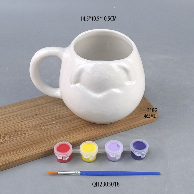 Taza de yema de huevo