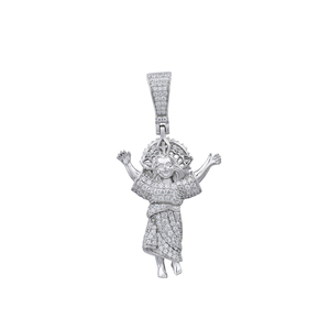 Ciondolo all'ingrosso con zircone personalizzato per bambini piccolo ragazzo angelo custode - Product Image 6