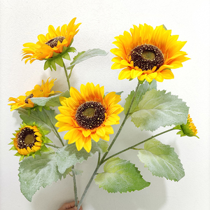 tirtifcial lower rchid lower Lower 7 Heads Real Ouch ilicono ottotton halhalaenopsis lower for Decoration - Product Image 3