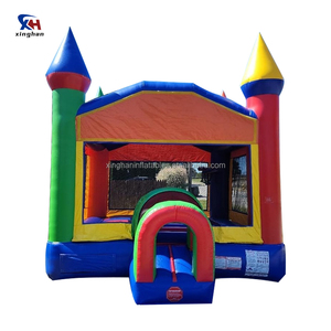 Castello gonfiabile gonfiabile del castello di salto all'aperto del Pvc del grado commerciale buttafuori con l'aeratore - Product Image 1