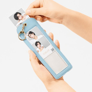 Модный брелок для фото из искусственной кожи в корейском стиле, с 4 рамками для фотографий, для фанатов айдолов - Product Image 5