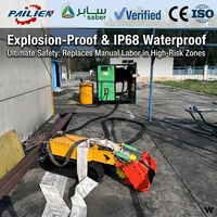 Высокоэффективный подводный гусеничный робот PAILIEN для очистки и дноуглубительных работ в промышленных прудах и реках, сертифицированный CE