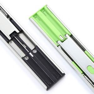 3 lần mềm đóng cửa sắt bóng mang ngăn kéo trượt mềm đóng ngăn kéo đường sắt trượt - Product Image 1