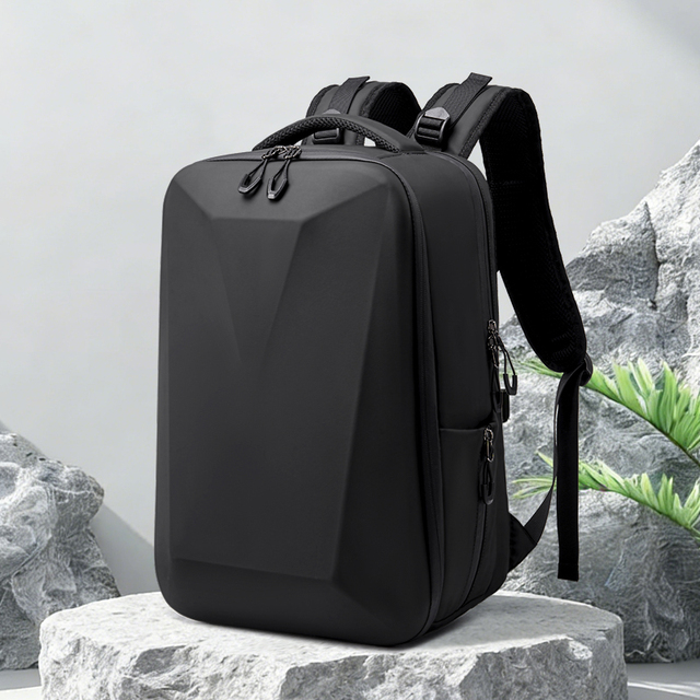 EVA Hard Shell Protection Add Divider Camera Bag Lightweight Waterproof Anti-Theft Zipper Student Business Travel Backpack