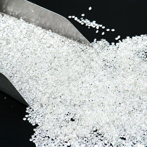 थोक 0.7-2.9MM बेरंग Synethic छोटे आकार गोल आकार सफेद डी/डेफ/जीएच वीवीएस स्पष्टता GRA moissanite कीमत प्रति कैरेट - Product Image 5