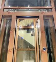 Ascensore Domestico AS1735 0.4m/s con Sistema a Trazione, Funzionamento Silenzioso e Confortevole