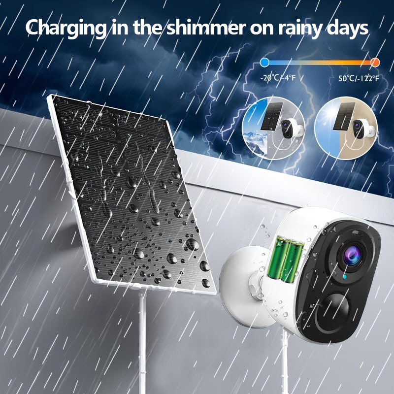 MINI WIFI Solar Security Cameras Wireless Outdoor Battery Camera + Solar Panel · image 5