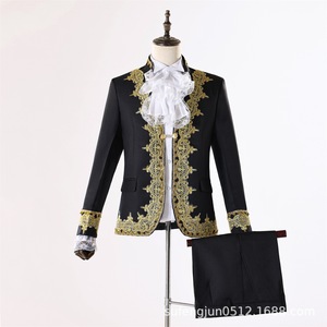 Traje <span class=keywords><strong>de</strong></span> Esmoquin Retro <span class=keywords><strong>para</strong></span> Hombre, Disfraz <span class=keywords><strong>de</strong></span> Príncipe <span class=keywords><strong>para</strong></span> <span class=keywords><strong>Halloween</strong></span>, <span class=keywords><strong>para</strong></span> Representaciones Escénicas - Product Image 4