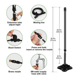 Водяной шланг с 4 распылителем, 8 м - Product Image 2