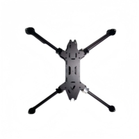 Kit d'accessoires pour cadre de drone FPV en aluminium aéronautique et fibre de carbone pliables de 13/15 pouces