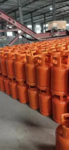 Tanque de propano de gás butano 25lb, cilindro lpg