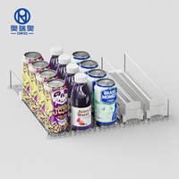 Distributeurs intelligents Poussoir de bouteille de boisson Réfrigérateur Poussoir de boisson Glide pour refroidisseur commercial