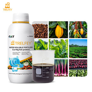 Fertilizante líquido de aminoácidos de extracto de proteína de pescado <span class=keywords><strong>para</strong></span> rociar cultivos en plantas de aceite de palma y café - Product Image 1