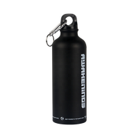 Bouteille d'eau pour vélo en aluminium, de couleur mate, sans BPA, à personnaliser, pour sport, ml