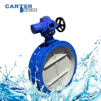 Válvula de Mariposa Eléctrica Neumática para Ventilación, Tipo Wafer, Acero Inoxidable 304, a Prueba de Explosiones ATEX Exd, para Altas Temperaturas, Gases de Combustión, HVAC